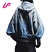 oversized acid wash hoodie
